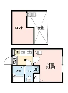 神奈川県横浜市港南区上永谷2【アパート】の間取り