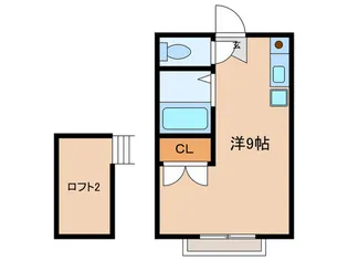 ベルデ自由が丘【2階】の間取り