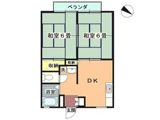 ファミール末松【2階】の間取り