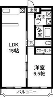 グリーンヒルズ南大類【1階】の間取り