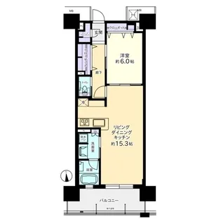 プレミア高岡駅前レジデンス【13階】の間取り