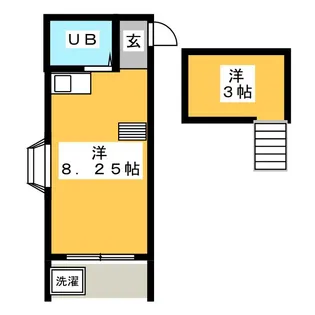 グランモア富士見町【1階】の間取り