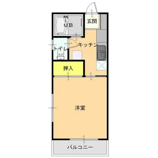 ニューハイツマサミ【1階】の間取り