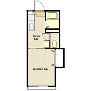 ラフィーネ綱島【2階】の間取り