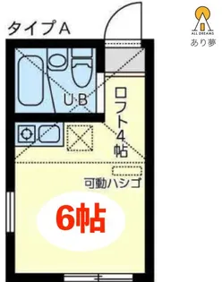 ユナイト東寺尾ジャンルイジ【2階】の間取り