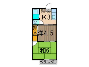 スターハイツ【2階】の間取り