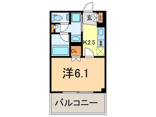 藤和シティホ-ムズ荏原中延駅前【5階】の間取り