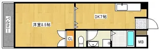 クラウンV【4階】の間取り