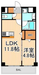 ステラフォレスト【1階】の間取り