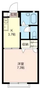 カーサ・コスティエーラ【2階】の間取り