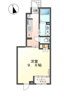 ティエラ・セゾン【1階】の間取り