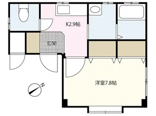 レトアYH【1階】の間取り