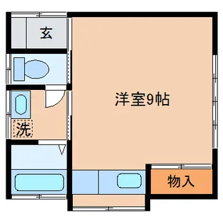 シャレル戸谷塚【2階】の間取り