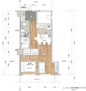 辰巳マンション【3階】の間取り