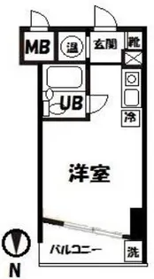 第32宮庭マンション【6階】の間取り