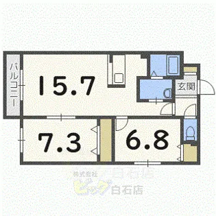 KOKOMO平和通【4階】の間取り