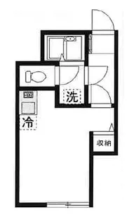 ブリーゼ千早【1階】の間取り