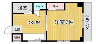 メゾン西村【3階】の間取り