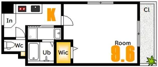 レジデンスTKD【5階】の間取り