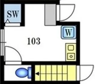 サークルハウス青砥壱番館【1階】の間取り