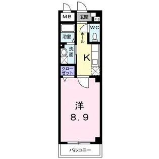 カーサミア十条【2階】の間取り
