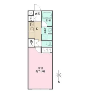 アトリオフラッツ自由が丘EAST【3階】の間取り