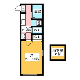プラチナ通り【1階】の間取り