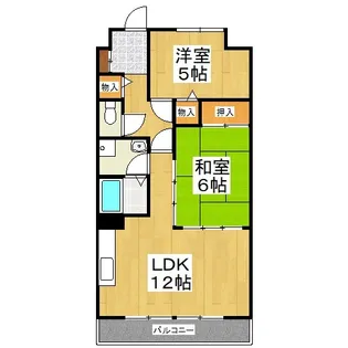 リアライズ円山【2階】の間取り