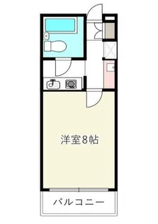 フローライト八王子堀之内【2階】の間取り