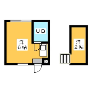 メゾン中落合【2階】の間取り