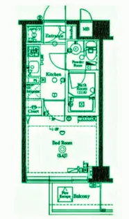 AXAS品川シーサイド【1階】の間取り