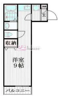 レジデンス東中野【2階】の間取り