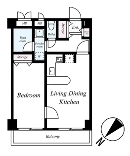 ウィンベルデュエット上板橋第3【3階】の間取り