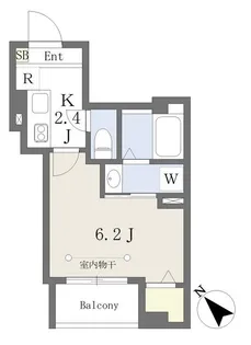 BAUP TOKYO【3階】の間取り