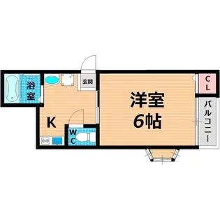コレット【2階】の間取り