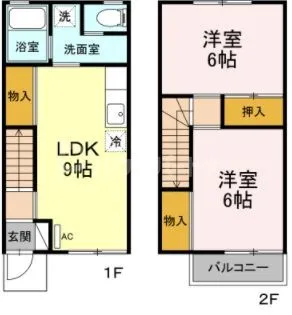 プランドール篠崎の間取り