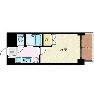 メゾンK【3階】の間取り