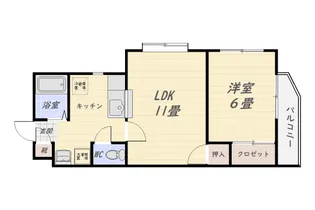 パストラル【1階】の間取り