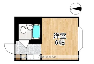 サンコーポ瓦堂【4階】の間取り