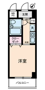 アムス川崎【5階】の間取り