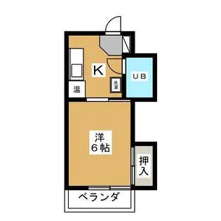コーポアラモード8【1階】の間取り