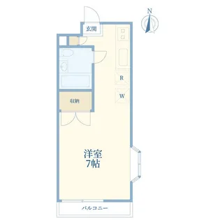 サンメール駒沢【3階】の間取り