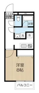 アムール はなこ【1階】の間取り