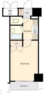 クレアシオン中野北【4階】の間取り
