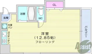 RE SENDAI【8階】の間取り