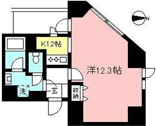 TARA【4階】の間取り