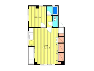 西森ビル【3階】の間取り