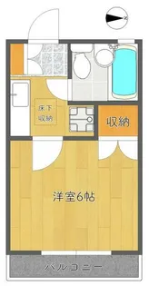 ミネコーポ【2階】の間取り