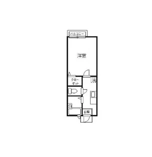 レクエルドプレイス【1階】の間取り