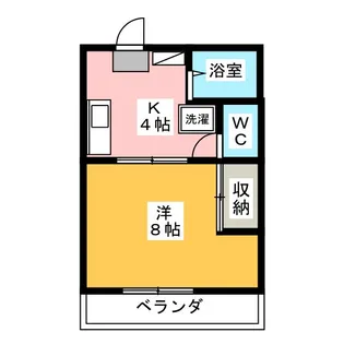 コーポ若宮【2階】の間取り